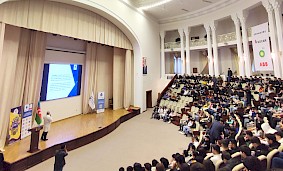 “Sağlam gənclik, sağlam gələcək” layihəsi çərçivəsində Azərbaycan Texniki Universitetində “İlk tibbi yardım” təlimi